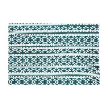 Carpet Atmosphera Blue White Multicolour 100% cotton 60 x... 2