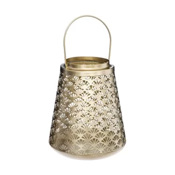 Candleholder Atmosphera To Feel Good Golden Iron (20 x 17...