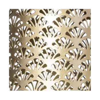 Candleholder Atmosphera To Feel Good Golden Iron (20 x 17... 2