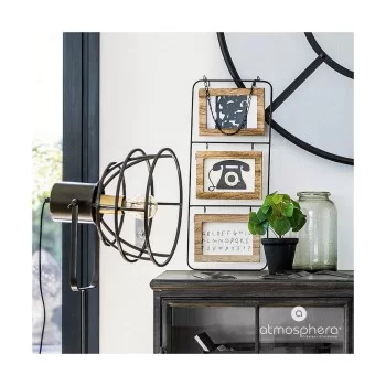 Wall photo frame Atmosphera 3 photos MDF Wood (52 x 22 cm) 2