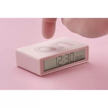 Alarm Clock Lexon Reversible Pink 2