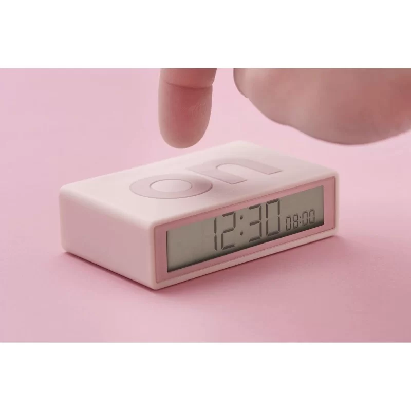 Alarm Clock Lexon Reversible Pink