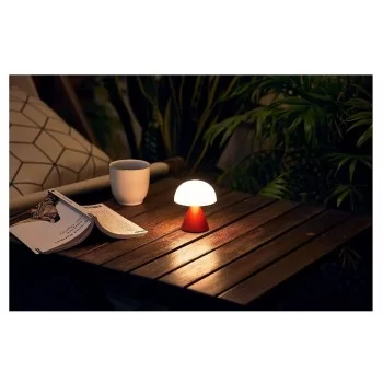 Desk lamp Lexon Mina Rechargeable battery LED Orange ABS 2