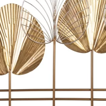 Wall Decoration 103 x 3,5 x 46 cm Golden Metal 2