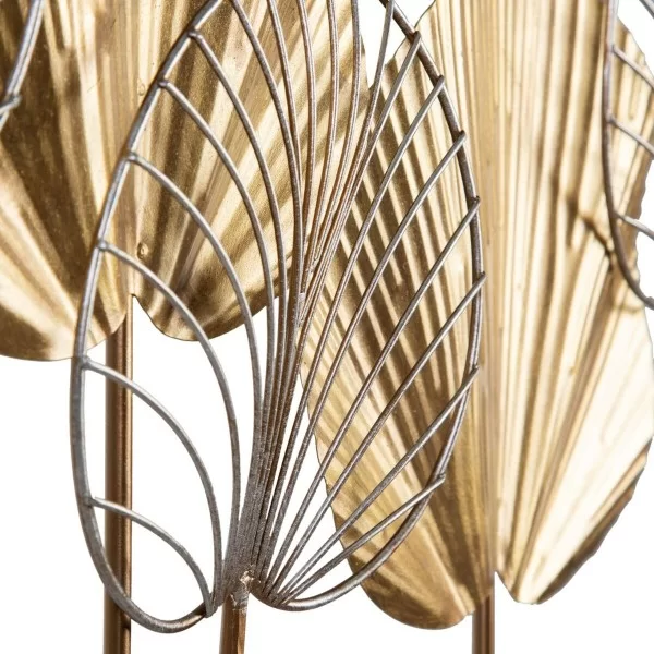Wall Decoration 103 x 3,5 x 46 cm Golden Metal