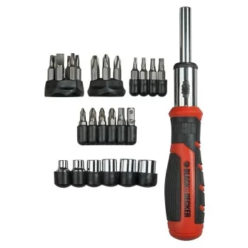 Bit set with screwdriver Black & Decker BDHT0-62130 29...