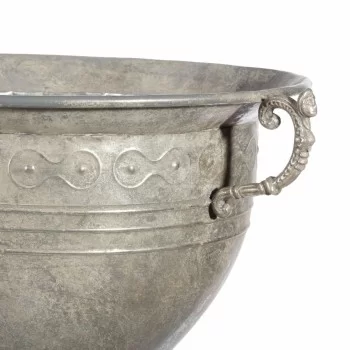 Vase 61 x 51,5 x 77 cm Metal Silver 2