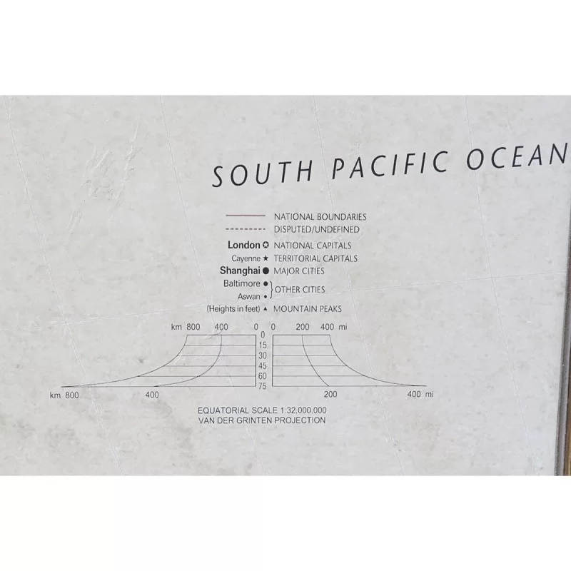 Set of 4 pictures DKD Home Decor World Map...