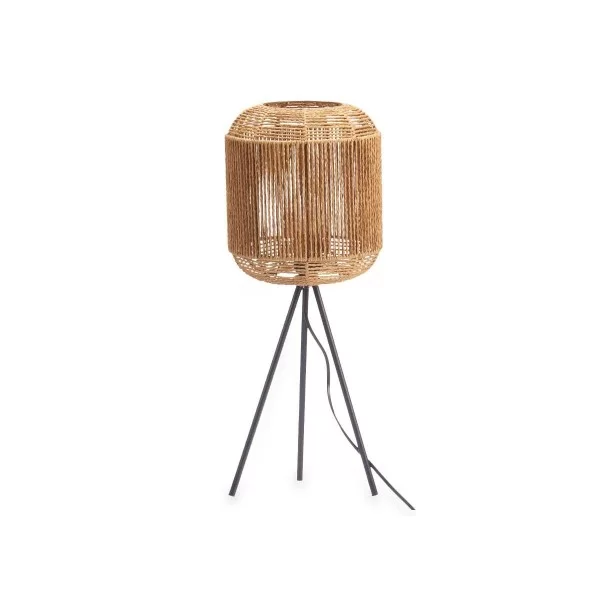 Floor Lamp Brown Metal Plastic 20 x 49 x 20 cm Tripod (4 Units)