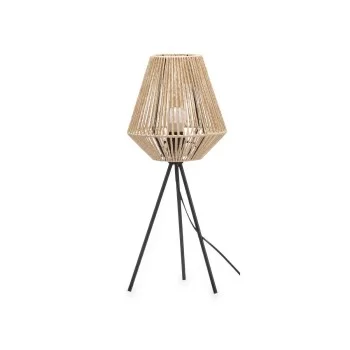 Floor Lamp Brown Metal Plastic 47 x 50 x 47 cm Tripod (4... 2