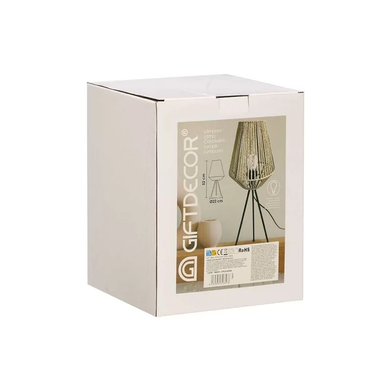 Floor Lamp Brown Metal Plastic 47 x 50 x 47 cm...