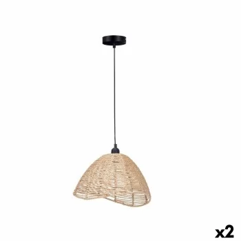 Ceiling Light Natural Rattan 60 W Cone-shaped 220 -240 V...