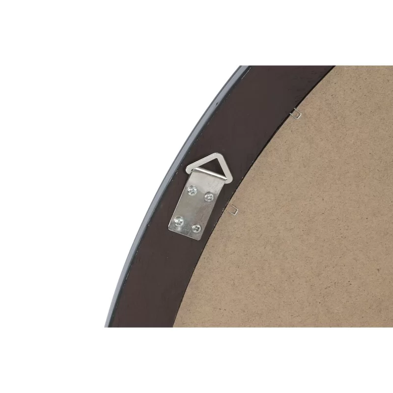 Wall mirror Home ESPRIT Black Wood Mirror Aged...