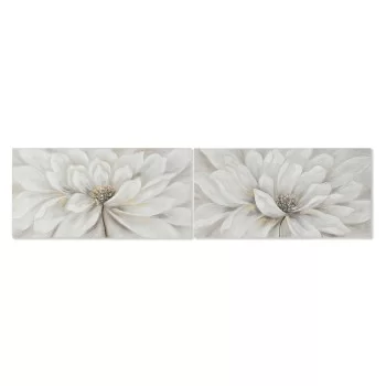 Painting Home ESPRIT Shabby Chic Poppy 120 x 3 x 60 cm (2...