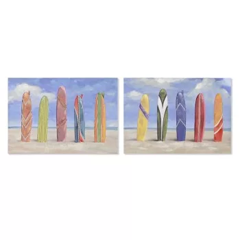 Painting Home ESPRIT Surf 100 x 3 x 70 cm (2 Units)