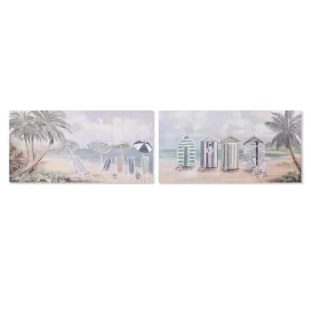 Painting Home ESPRIT Beach Mediterranean 120 x 3 x 60 cm...
