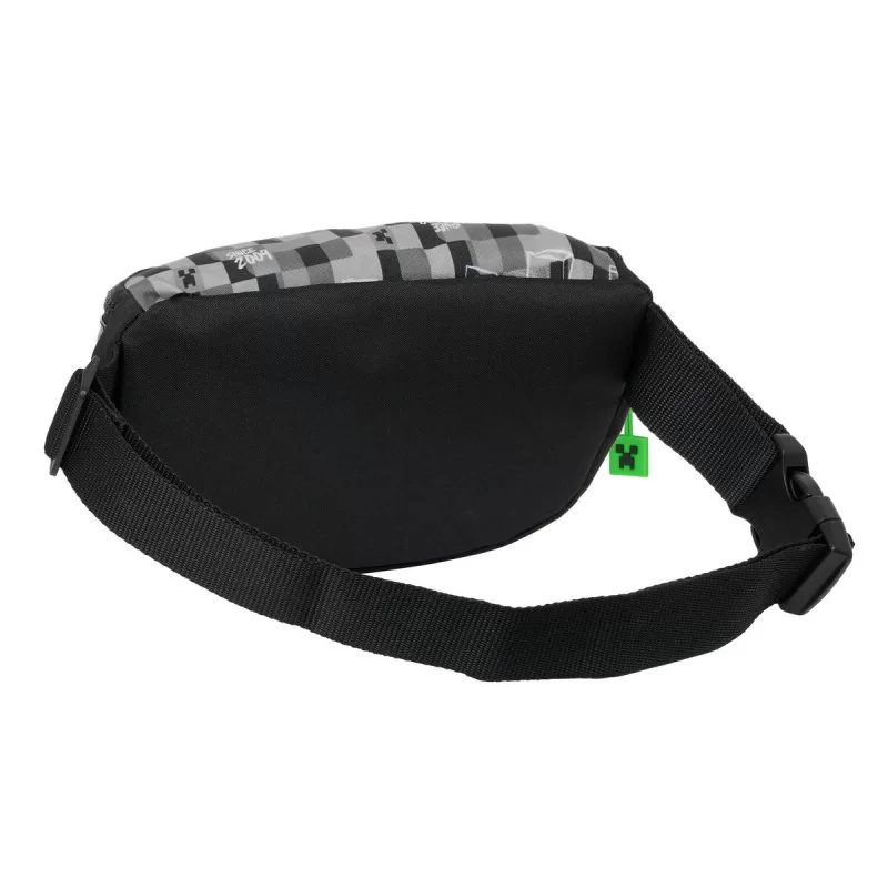 Belt Pouch Minecraft Black Green Grey 23 x 14 x...