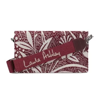 Women's Handbag Laura Ashley CRESTON-FLOWER-CLARET-RED...