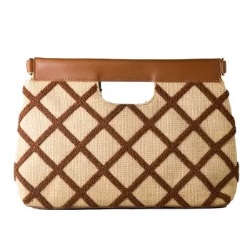 Women's Handbag Laura Ashley VALETTA-QUILTED-TAN Brown 30...