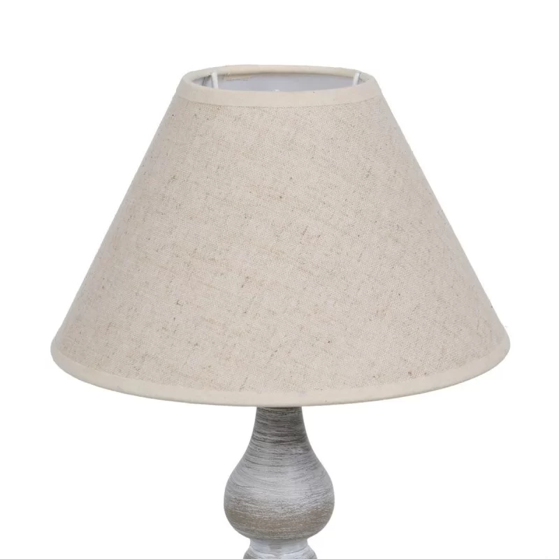 Desk lamp Beige Grey 60 W 220-240 V 20 x 20 x...
