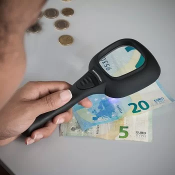 Ultraviolet and LED Magnifying Glass Magiolet InnovaGoods 2