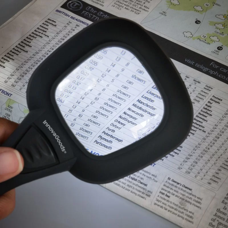 Ultraviolet and LED Magnifying Glass Magiolet...