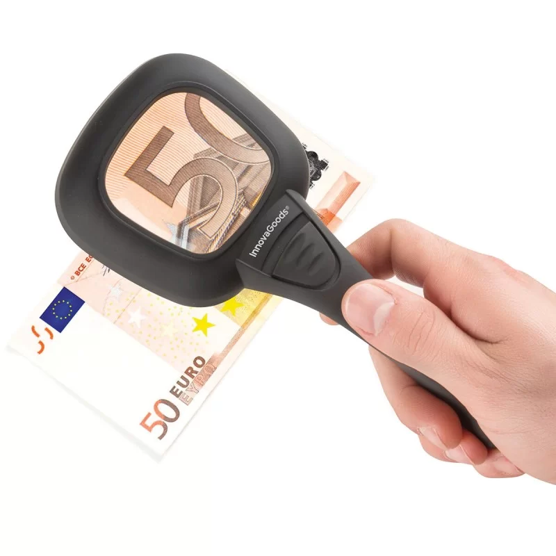 Ultraviolet and LED Magnifying Glass Magiolet...