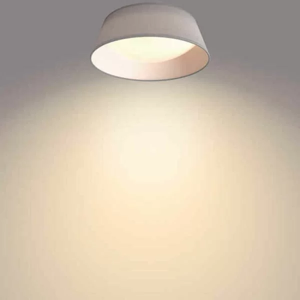 Ceiling Light Philips Dawn 14W Grey Metal/Plastic (34 x 12 x 34 cm) (3000 K)