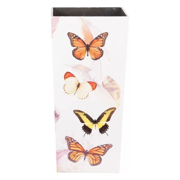 Umbrella stand PVC Canvas DMF 2 Units 25 x 25 x 53 cm