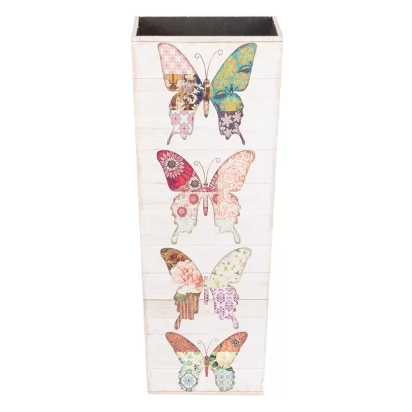 Umbrella stand PVC Canvas DMF 2 Units 25 x 25 x 53 cm