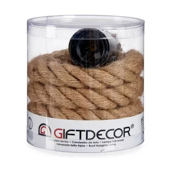 Ceiling Light Brown Black Plastic (100 x 4 x 6 cm)... 2