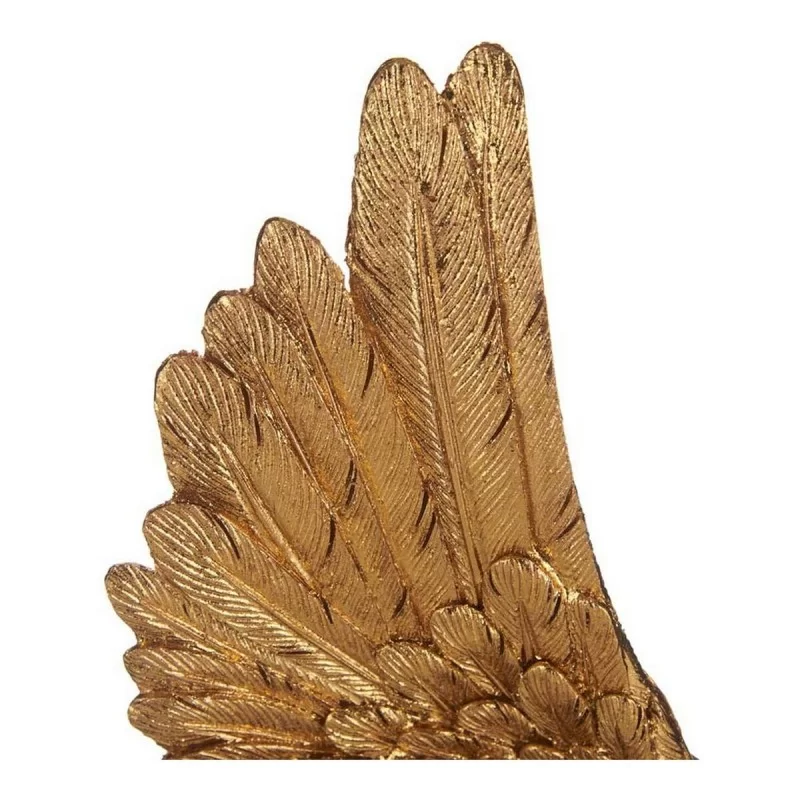 Decorative Figure Golden Angel Wings polyresin...