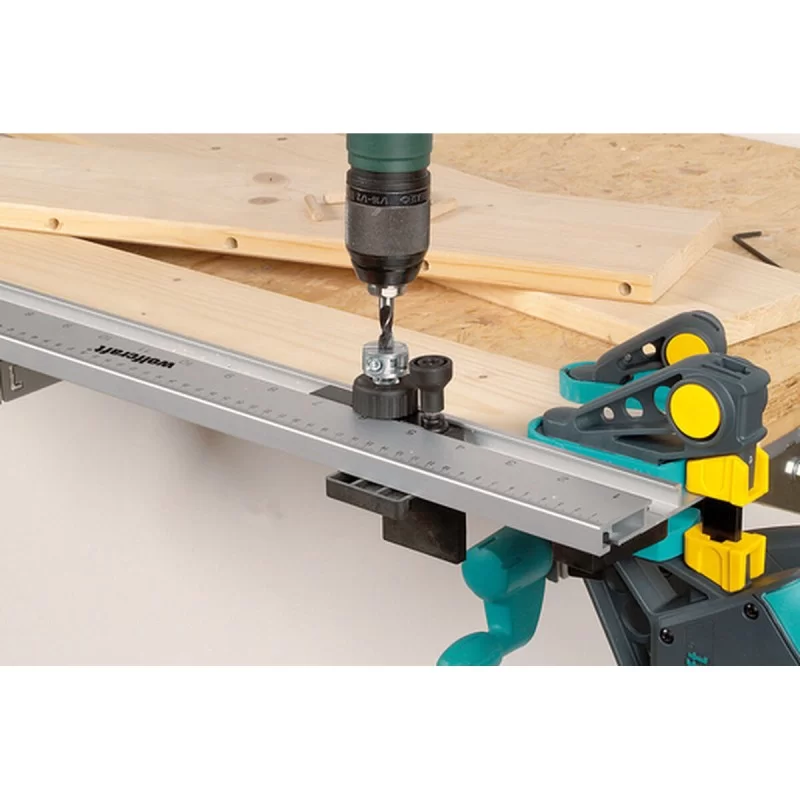 Template for perforation and drilling Wolfcraft...