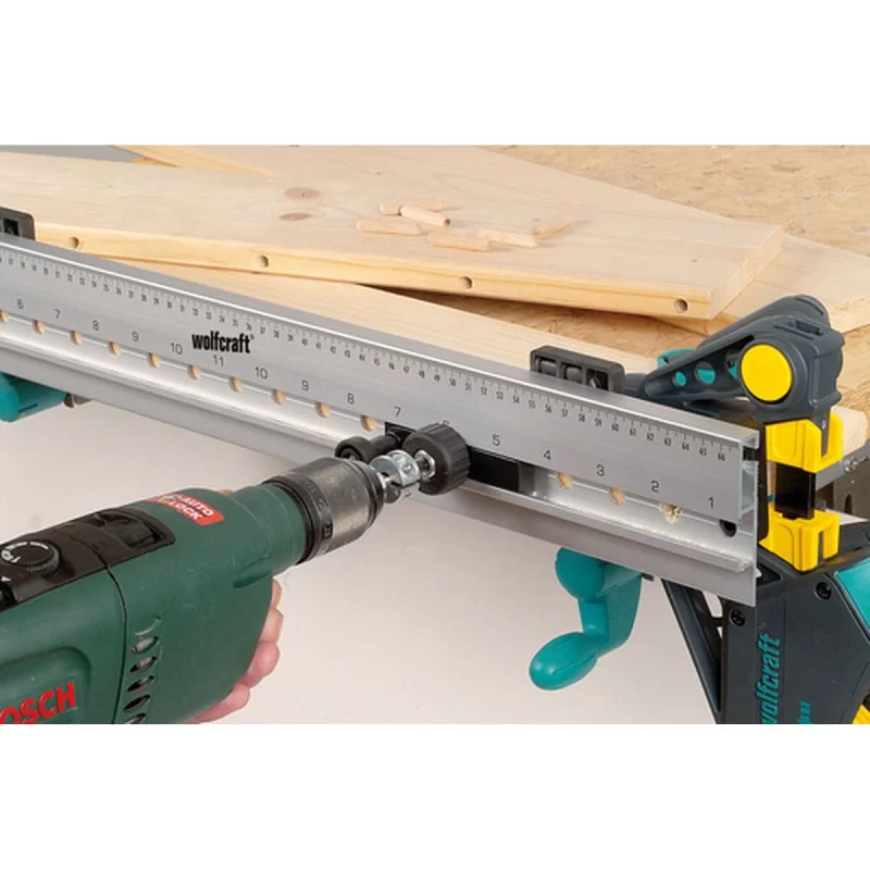 Template for perforation and drilling Wolfcraft...