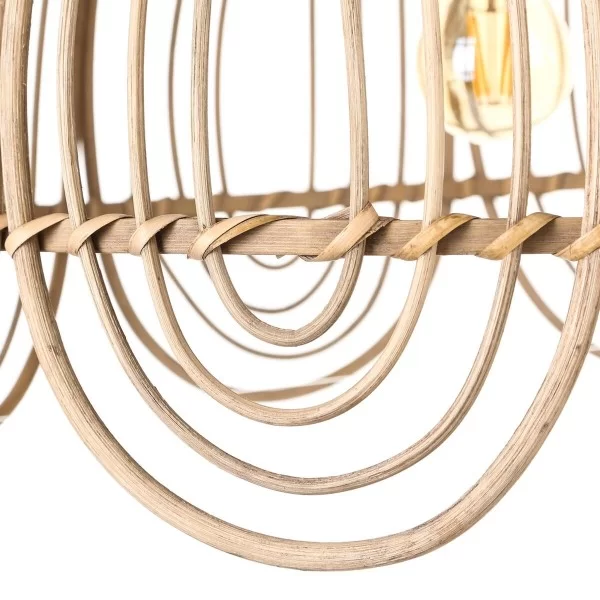 Ceiling Light SEMANA 49 x 49 x 33 cm Natural (2 Units)