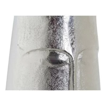 Vase DKD Home Decor Face Silver Aluminium Modern 16 x 16... 2