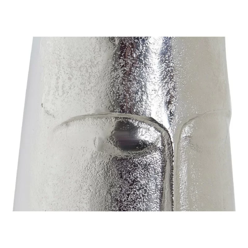 Vase DKD Home Decor Face Silver Aluminium...