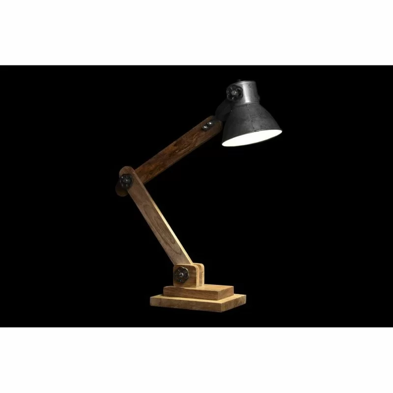 Desk lamp DKD Home Decor Silver Brown 220 V 50...