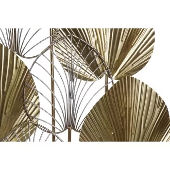 Wall Decoration DKD Home Decor Golden Leaf of a plant 54... 2