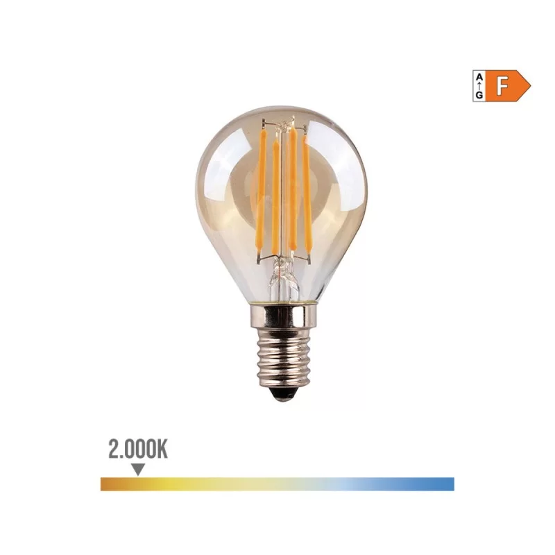 LED lamp EDM Vintage F 4,5 W E14 350 lm 4,5 x...