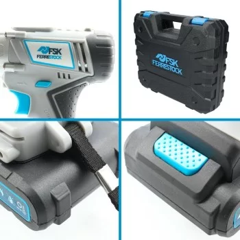 Drill Ferrestock FSKTAB001 Screwdriver 800 mAh 2000 mAh 2