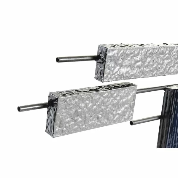Wall Decoration DKD Home Decor Grey Blue Metal Modern (120 x 5,7 x 59 cm)