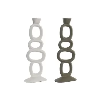 Candle Holder DKD Home Decor 14,5 x 7 x 37 cm Aluminium...