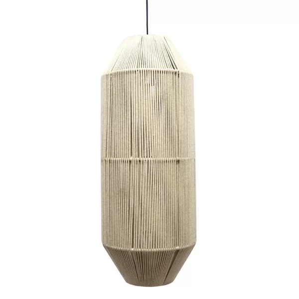 Ceiling Light Rope Cream 26 x 26 x 65 cm