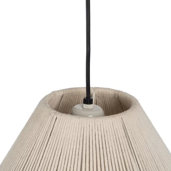 Ceiling Light Rope Cream 26 x 26 x 65 cm