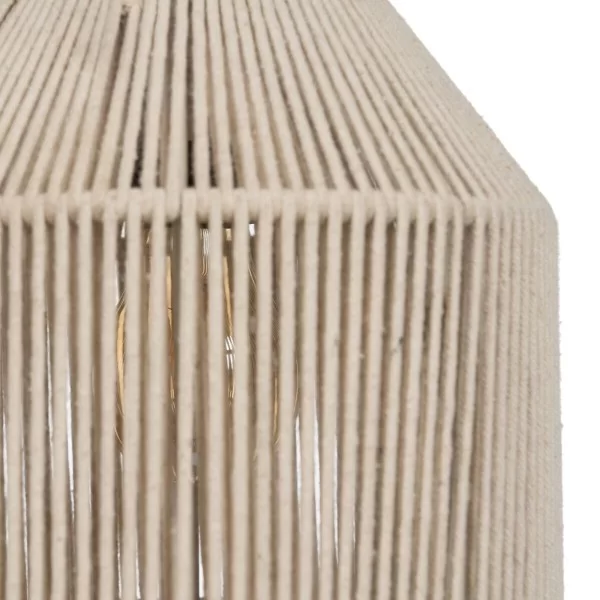 Ceiling Light Rope Cream 26 x 26 x 65 cm