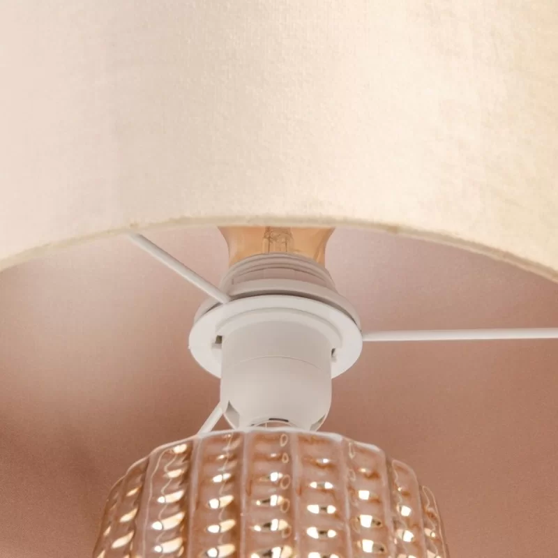 Desk lamp Golden Velvet Ceramic 60 W 220 V 240...