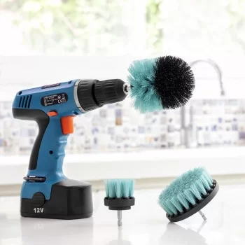 Set of Cleaning Brushes for Drill Cyclean InnovaGoods 3...