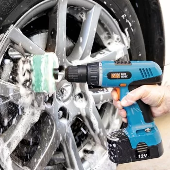 Set of Cleaning Brushes for Drill Cyclean InnovaGoods 3... 2