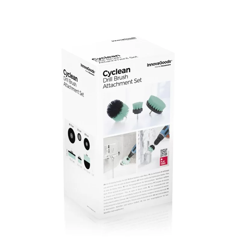 Set of Cleaning Brushes for Drill Cyclean...